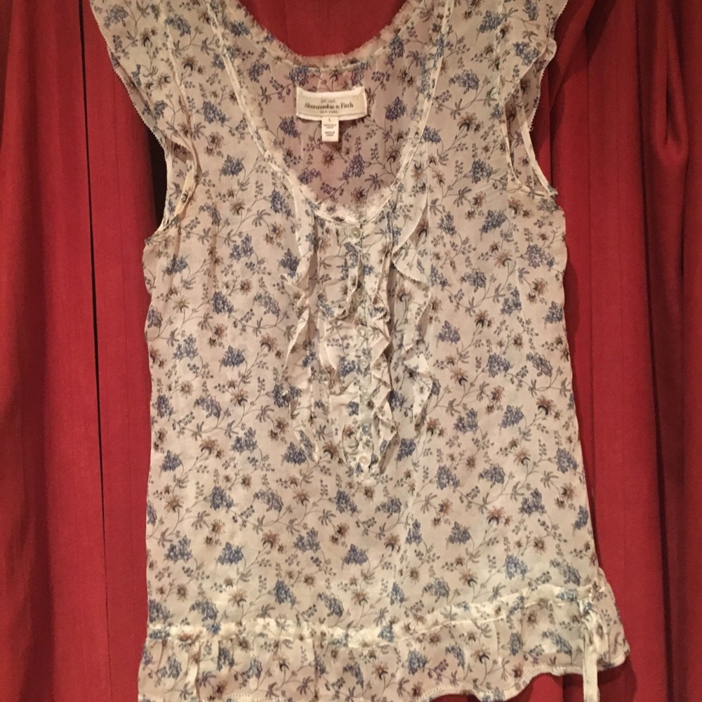 Abercrombie & Fitch silk top